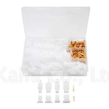 

40 pcs/lots Practical Auto Electrical 2 3 4 6 Pin 2.8 mm Wire Terminal Connector for E-Bike,Automobile,Motorcycle etc.