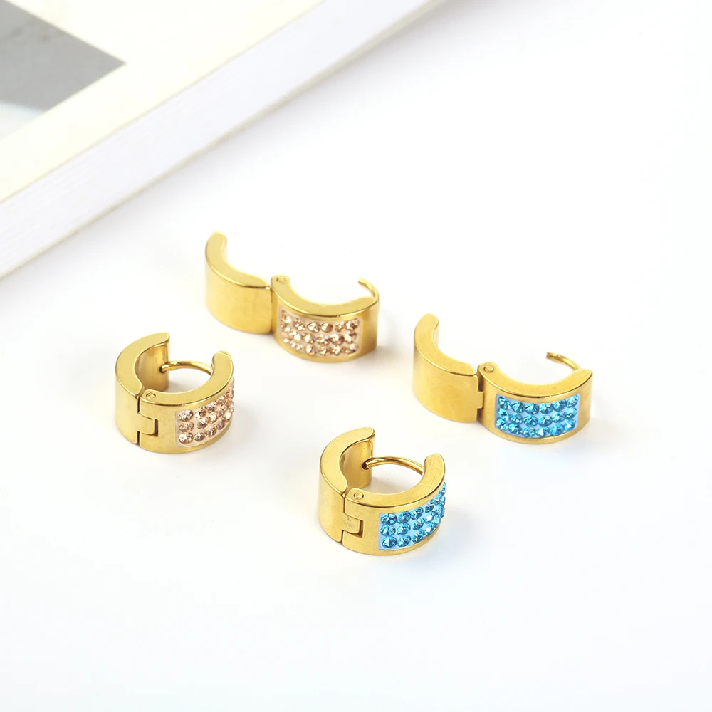 Женские серьги из нержавеющей стали OUFEI корейские ювелирные аксессуары