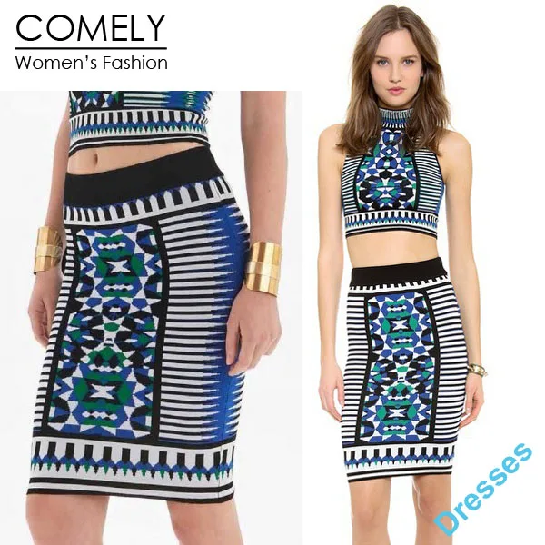 Bare Midriff Evening Dress