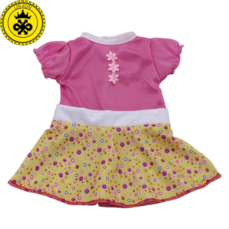 Одежда для маленьких кукол; 15 видов стилей юбка; платье; подходит для 43 см; кукла для младенцев и 18 дюймов; Аксессуары для девочек; Z-1