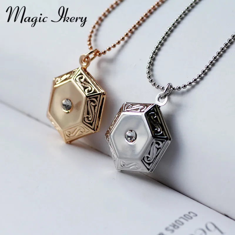 Женское ожерелье с подвеской Magic Ikery в европейском стиле открытым карманом