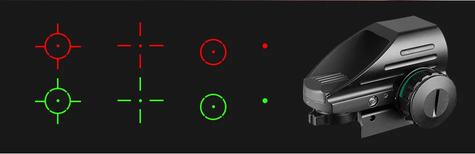 4-12X50 EG охотничий Airsofts прицел тактический Воздушный пистолет Красный Зеленый точечный лазерный прицел голографическая Оптика прицел