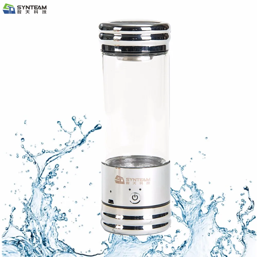 hydrogen glass water bottle
