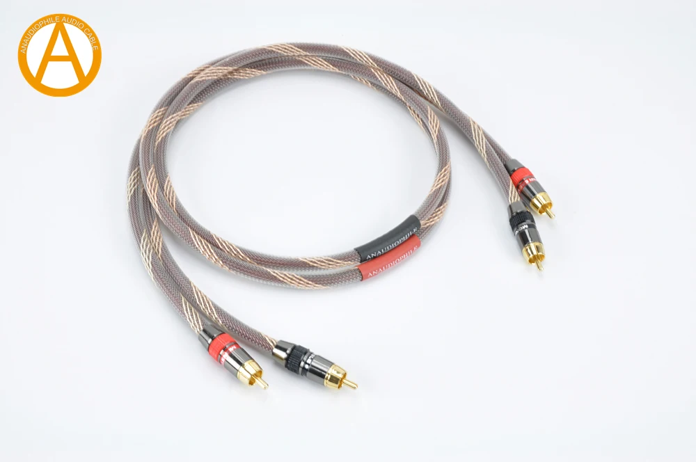 RC01 Hifi RCA Cable Pair 4N OFC RCA Cable Male To Male RCA Cable RCA Interconnect Audio Cable For TV Preamp Amplifier CD Player RC01 Hifi RCA Cable Pair 4N OFC RCA Cable Male To Male RCA Cable RCA Interconnect Audio Cable For TV Preamp Amplifier CD Player