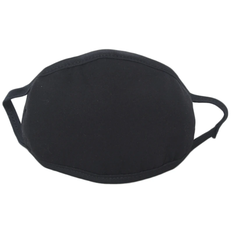 

Fashion Cotton Yarn Mouth Face Mask Cycling Wearing Windproof Anti Dust Anti-pollution Respirator Black Respirator