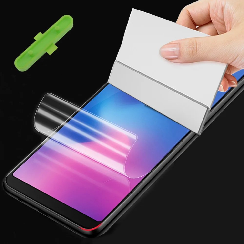 Передняя и задняя пленка из ТПУ для Samsung A7 A8 Plus A9 Star Lite 2018 мягкая Гидрогелевая