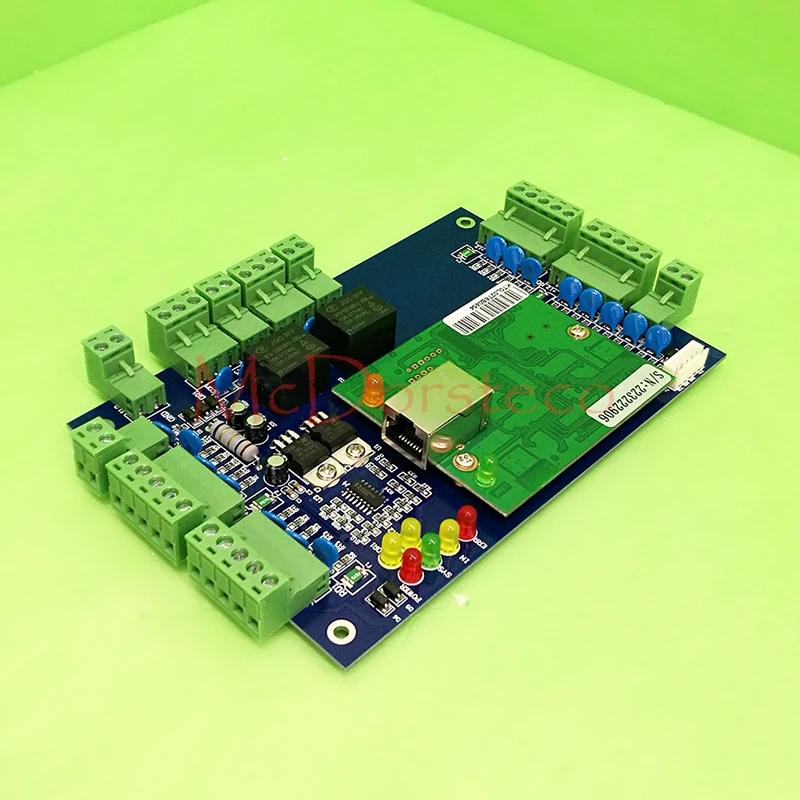 Высокое качество Wiegand TCP/IP две двери доступа Управление доска, 2 двери доступа Управление Панель + Сигнализация Плата расширения L02