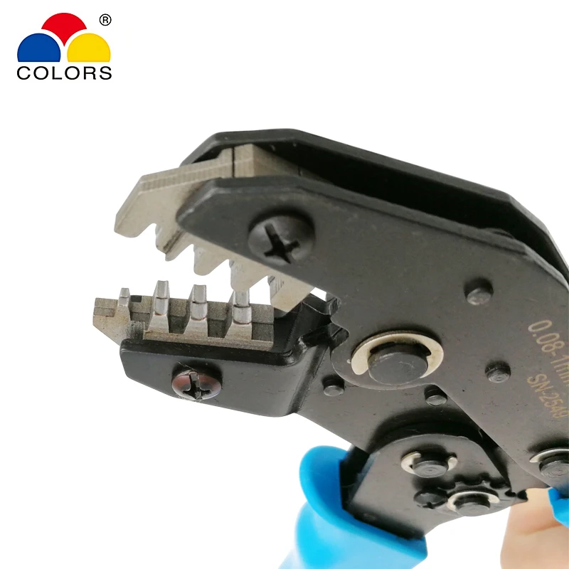 Цвета SN 2549 Запчасти для прессовочной машины AWG28 18 (0 08 1 0 mm2) XH2.54/Dupont 2 54/2 8/3 0/3 96/4