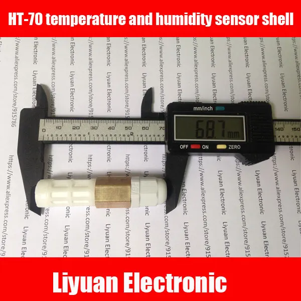 5pcs Waterproof Temperature and Humidity Sensor Housing / 8mm diameter high humidity protective