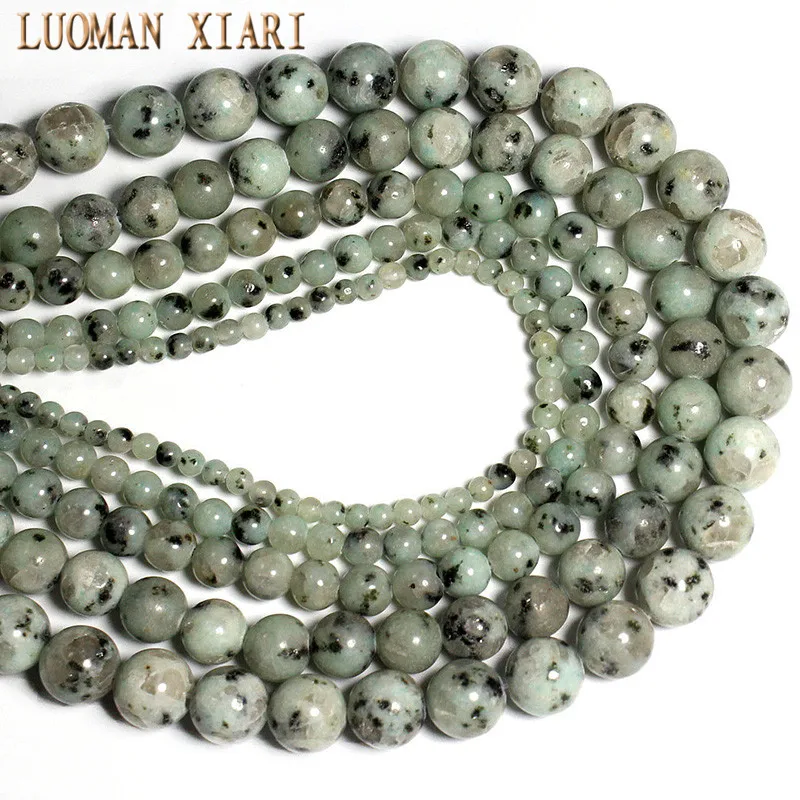 Wholesale Aaa+ Granite Tienshan Blue Natural Stone Beads For