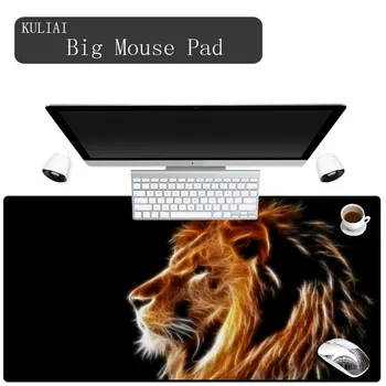 

XGZ 2018 Diy Lion Anime Mouse Pad Large Games Player Accessories Family Office Decoration Desk Blue and Red Table Mouse Pads