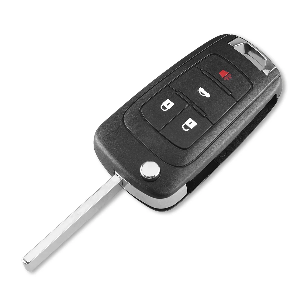 KEYYOU Автосигнализация дистанционного ключа подходит для Chevrolet Malibu Cruze Aveo Spark Sail 2/3/4 кнопки 433 МГц Дверной замок ID46 чип
