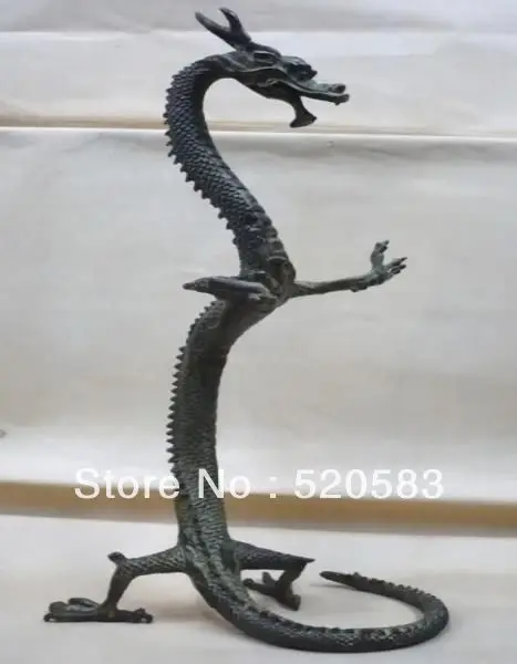 

exquisite bronze Chinese dragon statue Figures