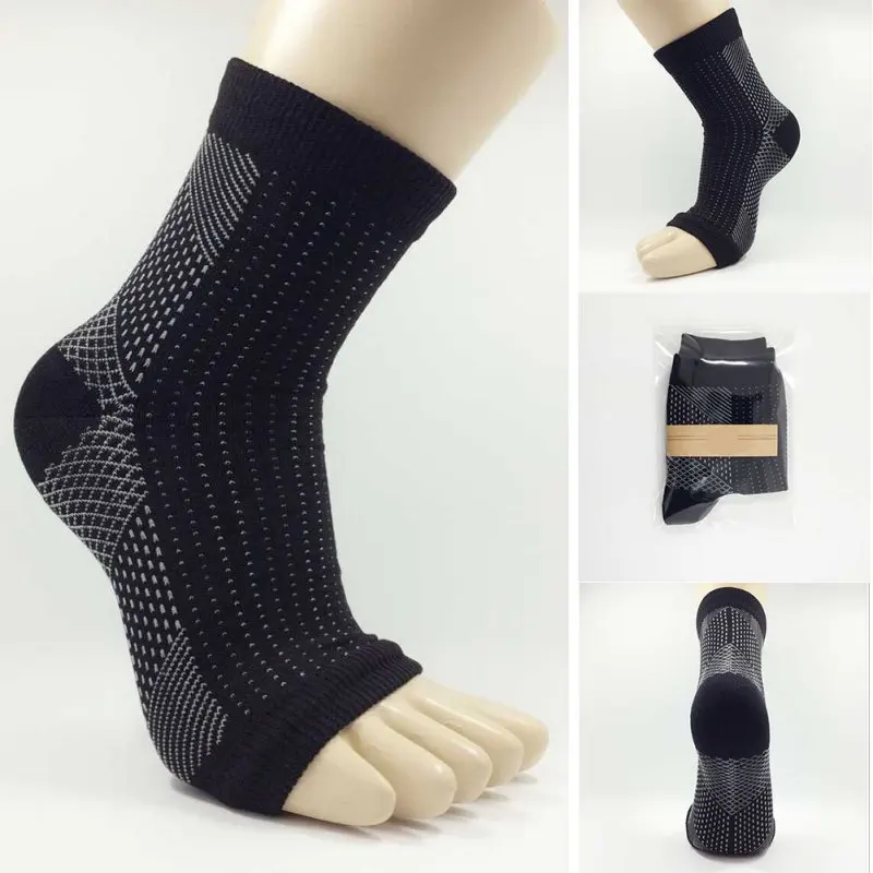 

600 pair Free shippin Nylon Super Elastic Ankle Support Basketball Running Fitness Ankle Protect Mountaineering Brace For Sports