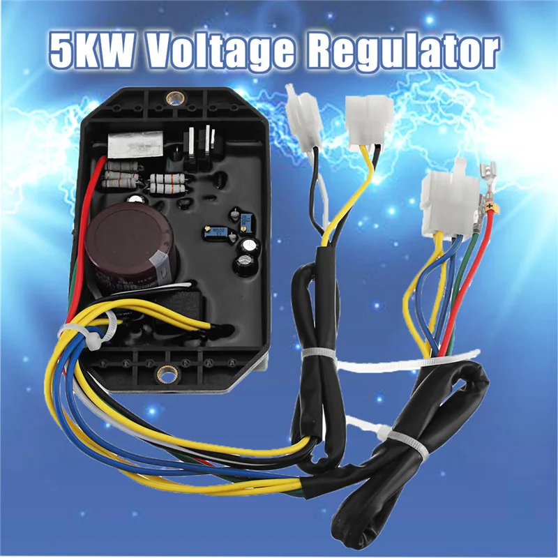 

5KW 10 Wire 186F 50S AVR Voltage Regulator Rectifier For Kipor Kama For Diesel Generator KDE5000 KDE6500 KDE6700