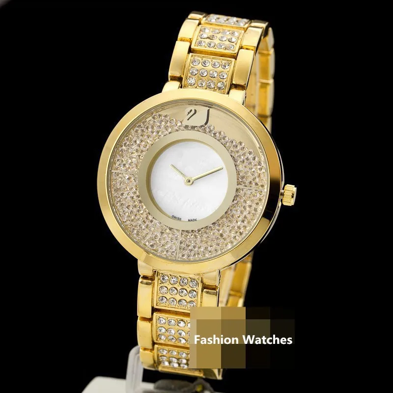 Gold Color Woman Luxury Brand Watches Japan Quartz Movement Stainless Steel Straps Men s Gifts High