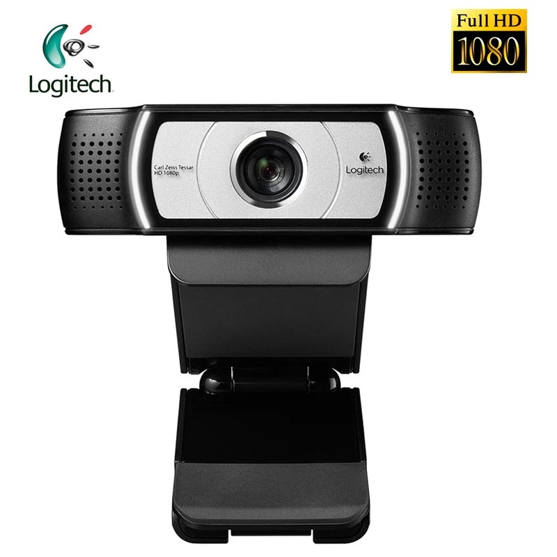 

Logitech C930C 1080P FHD Garle Zeiss Certification Lens Webcam with 4 Time Digital Zoom Official Test for PC Retail Package