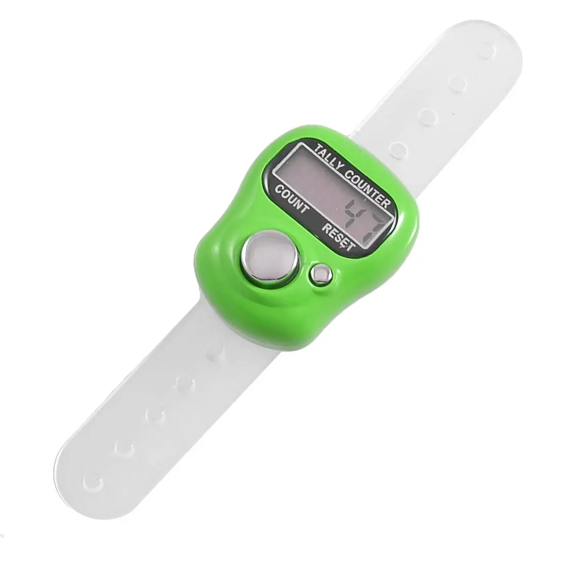 

THGS Green Plastic Case 5 Digit LCD Electronic Finger Counter Hand Tally