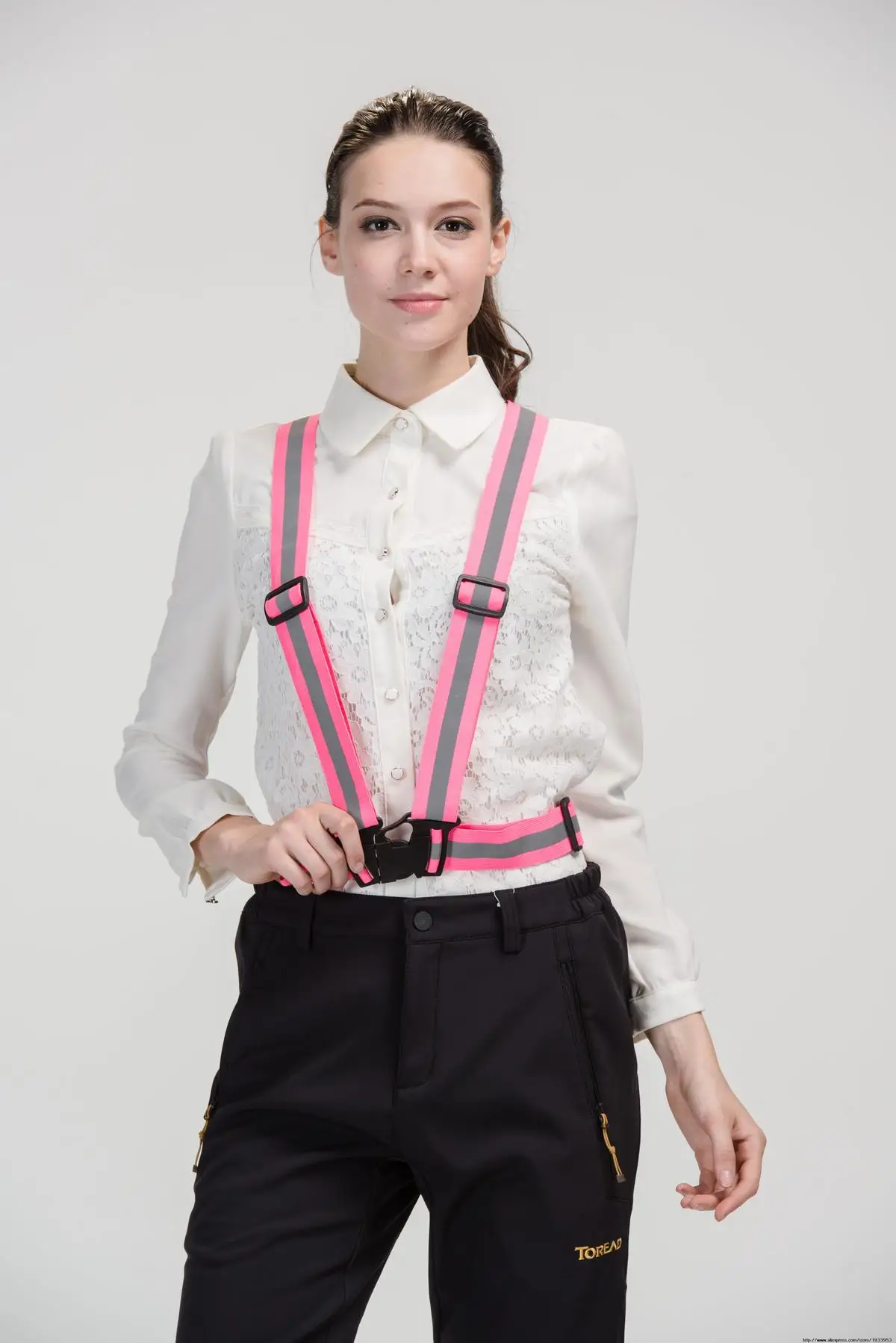 

Reflective Vest for Running, Cycling, Jogging, Walking. Soft and Lightweight. Adjustable Fit for Men & Women Safety Gear.