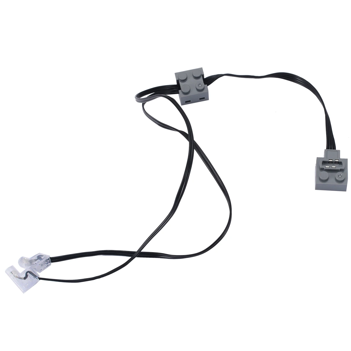 1pc 37cm Technic Power Function 8870 LED Light Link Line Cable For Train Vehicle LED Decorative Lamp Connecting Line