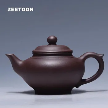 

260cc Authentic Yixing Teapot Laughing Cherry Pot Purple Clay Tea Pot Old Purple Mud Chinese Tea Set Kettle Vintage Home Decor