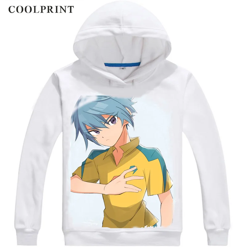 Coolprint Hiura kiriina мужские толстовки Inazuma Eleven Ares No Tenbin мужские толстовки уличная аниме-толстовка с длинным капюшоном - Цвет: Style 12