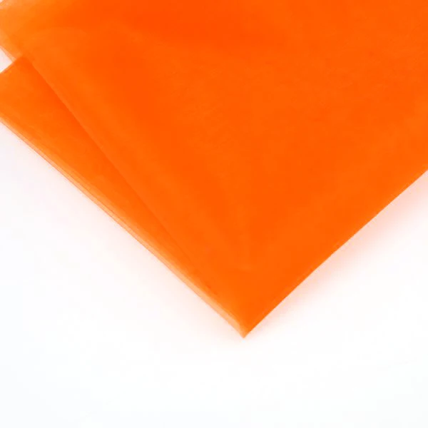 Лидер продаж! 5 м/лот прозрачная органза тюль рулон ткани для украшения свадебной вечеринки или новогоднего украшения. Ширина 75 см - Цвет: Оранжевый