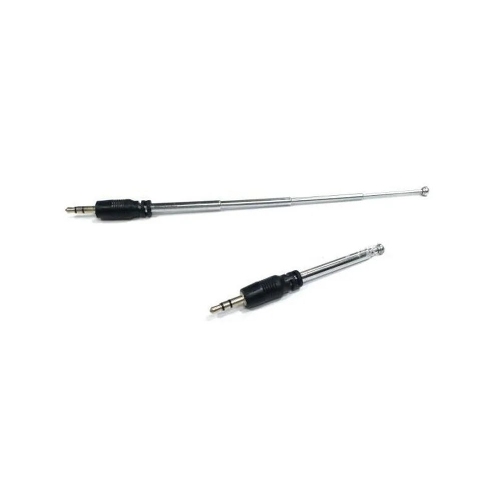 

2pcs Mp3 Telescopic Antenna 4 Sections Am Fm Antennas 7cm 5db Communication Aerials New Wholesale Price