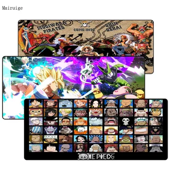 

Mairuig ONE PIECE Anime XXL Large Lock Edge Mouse pad gamer Mousepad Keyboard mat Office Table Cushion Home Decor 900*400*3mm