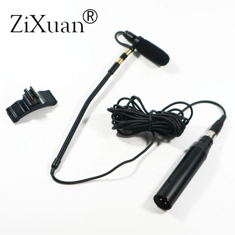 المهنية أداة عزف موسيقى ميكروفون المكثف فيولا Microfone ل شور AKG شمشون اللاسلكية نظام XLR مصغرة الارسال