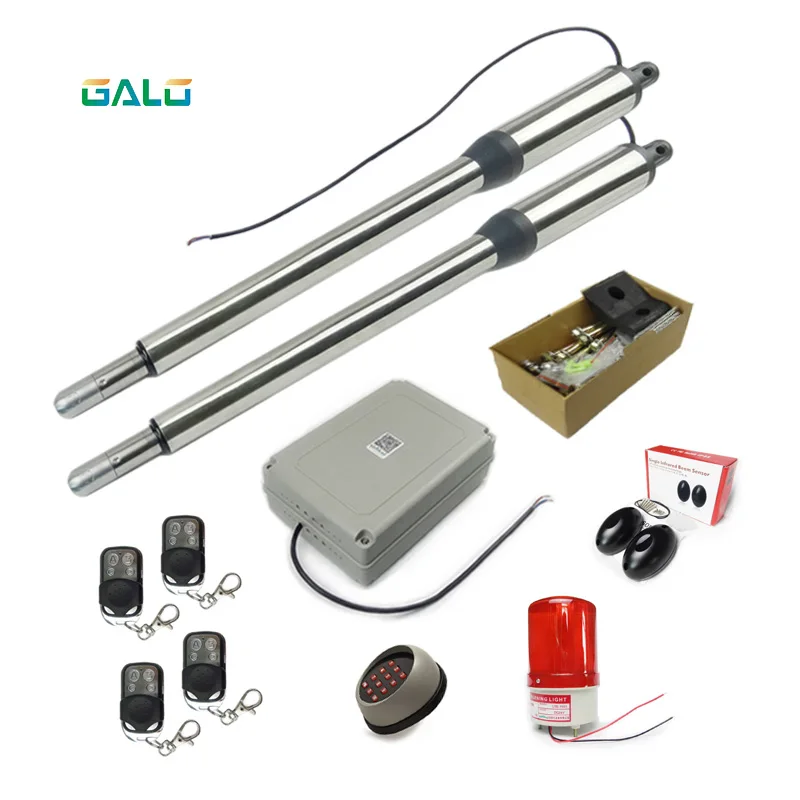 kit 18 Дверь крыло бабочки ворота использовать 110/220 V электрические ворота/автоматическое открывание дверей с инфракрасным забором опционально - Цвет: kit 18