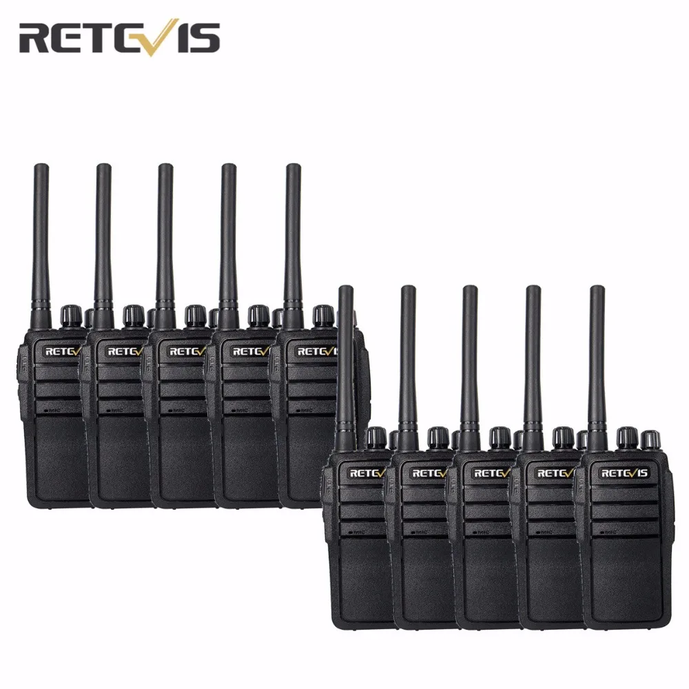 

10pcs Retevis RT21 Walkie Talkie UHF 16CH CTCSS/DCS TOT VOX Scan Scrambler 2.5W Handy cb Radio Comunicador A9118B