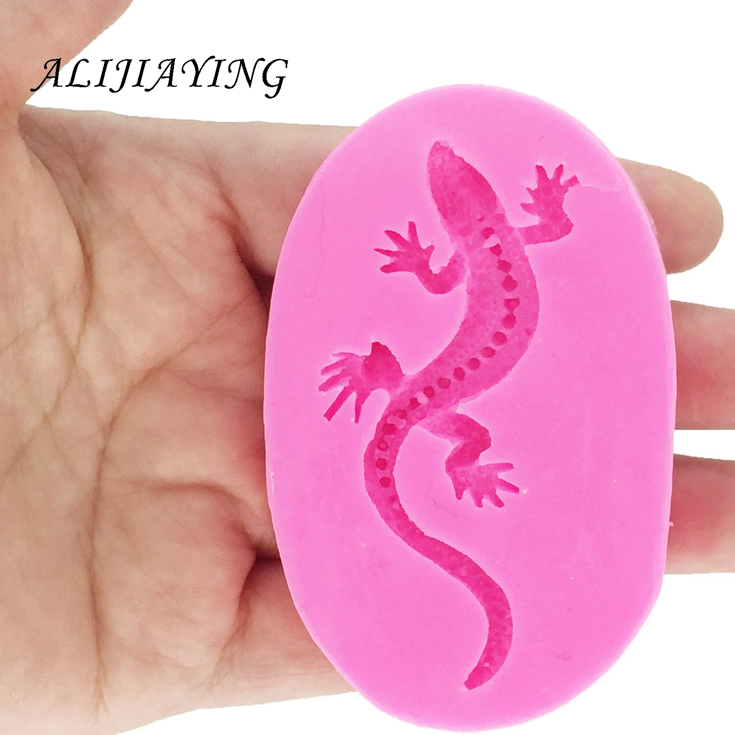 DIY Gecko Sugarcraft силиконовые формы ящерица Gumpaste Шоколадные инструменты для украшения тортов из мастики подходит для полимерной глины DY0028