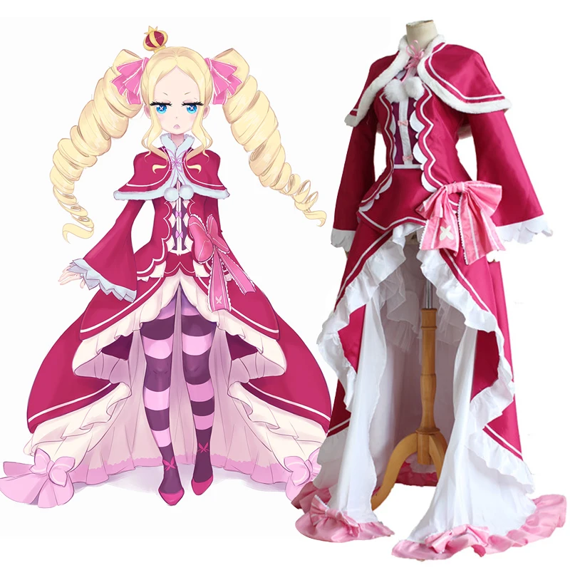 Re Zero Kara Hajimeru Isekai Seikatsu Beatrice Re Life In A Different World From Zero Cosplay Halloween Party Dress With Cloak Dress Model For Girl Party Evening Dressparty Dresses Mini Aliexpress