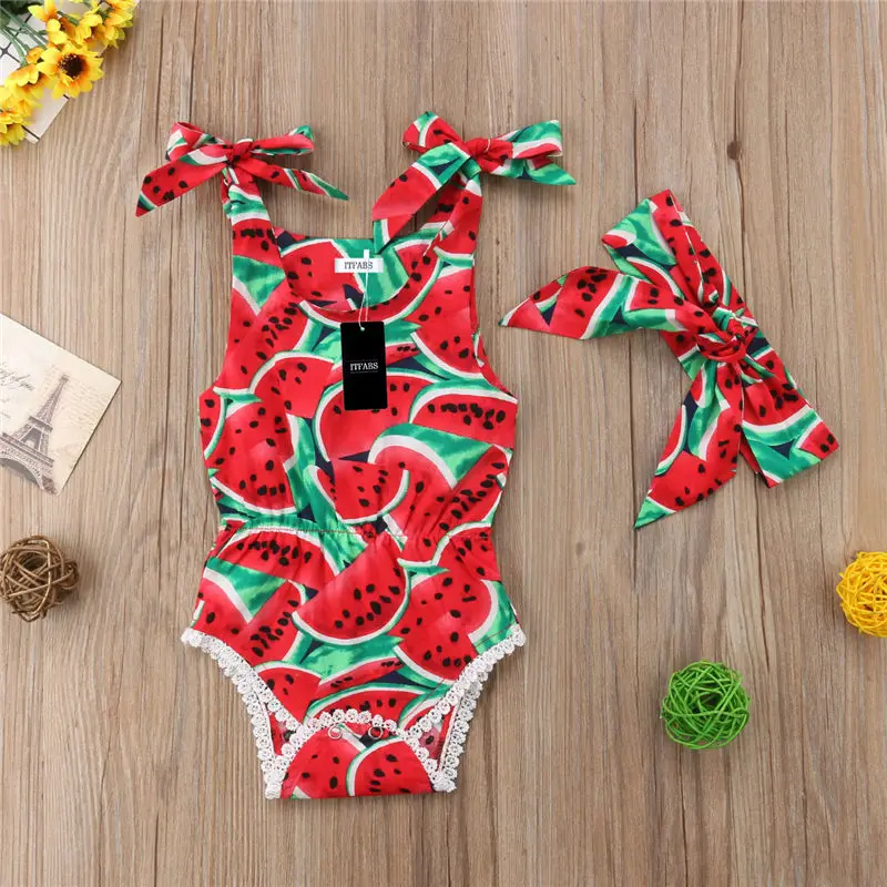 

Emmababy Fashion Toddler Infant Baby Girls Romper Lovely Kids Bodysuit 2Pcs Jumpsuit Outfits Clothes Drop Ship