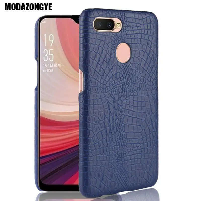 

OPPO AX7 Case OPPO AX7 Case 6.2 inch Hard PU Leather Back Cover Phone Case OPPO AX7 AX 7 OPPOAX7 CPH1901 Case