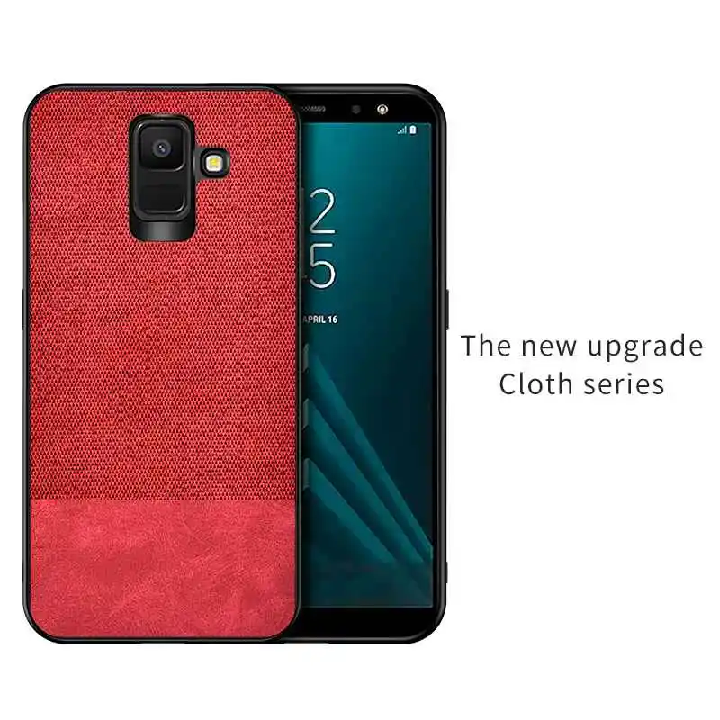 Samsung Galaxy A6 (Plus) 2018 Cloth PC+TPU Stitching case color_9