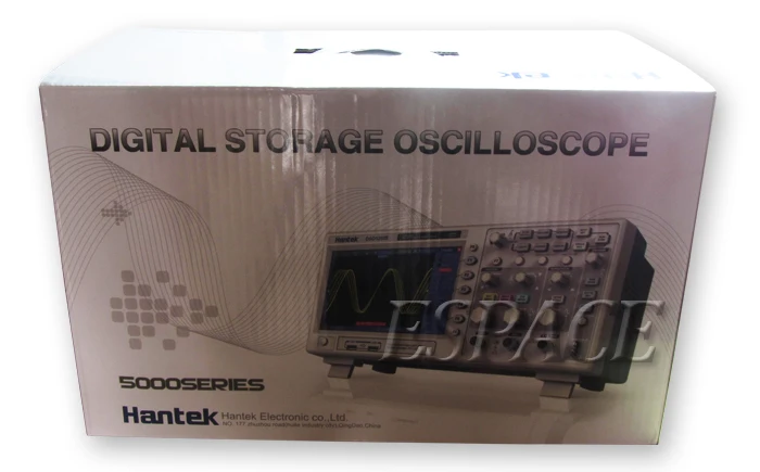 Цифровой осциллограф Hantek DSO5102B usb 100 МГц 2CH 1GSa/s 25GSa/s 1 м 2 канала более высокая версия
