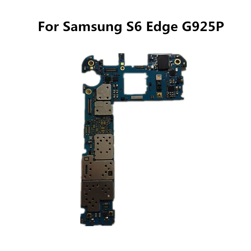 

Full Working main Board For Samsung Galaxy S6 Edge G925A G925P motherboard with Chips with Andorid system firmware