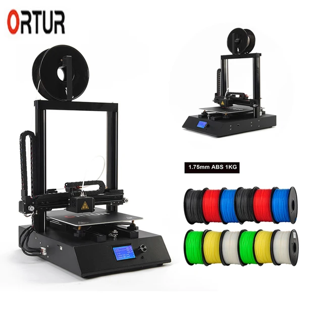 Best Price Ortur-4 3D Printer Auto Level All Linear Guide Rail 3d Drucker Higher Precision & Speed 100MM/S-150MM/S Support 1.75MM Filament