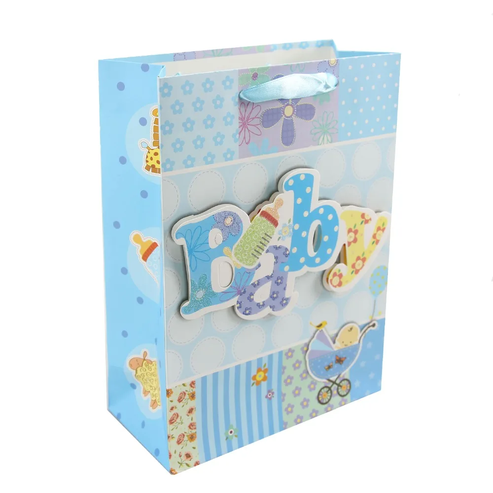

3D party gift bag baby boy baby shower decoration party supplies party favor for kids gift wrapping bag