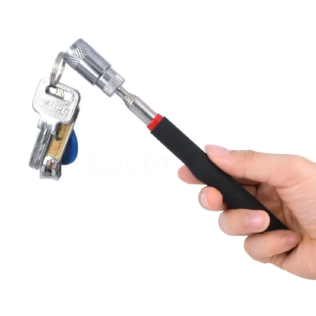 

New Arrival 1pc Adjustable Length Mini Pick Up Tool Telescopic Magnetic Magnet Tool For Picking Up Nuts and Bolts With LED Light