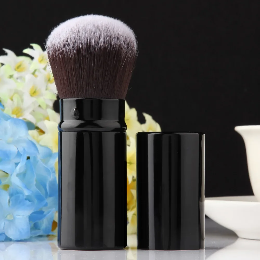 

2017 Hot Fashion Pro Retractable Makeup Blush Brush Powder Cosmetic Adjustable Face Powder Brush Kabuki Brush TOP Quality