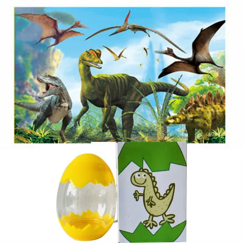 60 штук, яйцо динозавра, деревянная головоломка, детские игрушки, интеллектуальные игрушки, игрушки для раннего обучения - Цвет: as picture