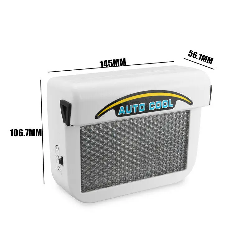 

New Solar Powered Car Window Air Vent Ventilator Mini Air Conditioner Cool Fan Car Air Conditioner Ventilation