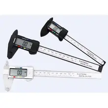 Gráficos digitais plásticos eletrônicos do calibrador de digitas de litake 0-150mm para o paquimetro medido com precisão de vernier