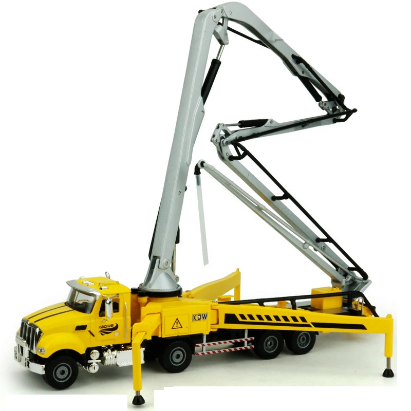 

Kids 1:55 Alloy Engineer Truck Toy Concrete Pump Car Model Vehicle Collections Home Decoration Children Gifts Toys