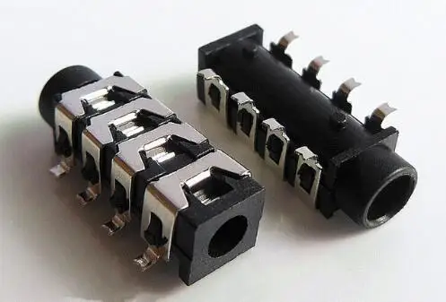 10 шт. 3 5 мм Женский аудио разъем 8 Pin SMT SMD Разъем для наушников PJ-313E | Обустройство