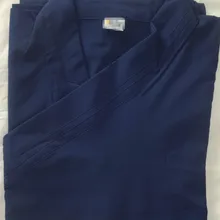 Унисекс даосская одежда форма для Тай Чи одежда даосизм представление кунг-фу упражнения длинные роботы боевых художественные костюмы темно-синий