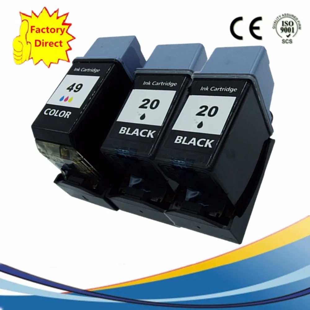 Ink Cartridge Remanufactured For HP 20 49 XL 20XL 49XL HP49XL HP20XL HP20 HP49 DESKJET 610c 630c